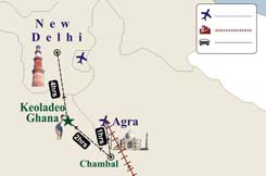 new delhi - Agra