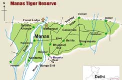 manas tiger Reserve